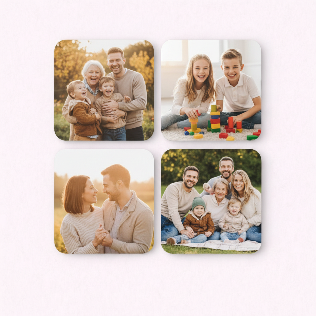 Family Photo Magnets - Set 2
