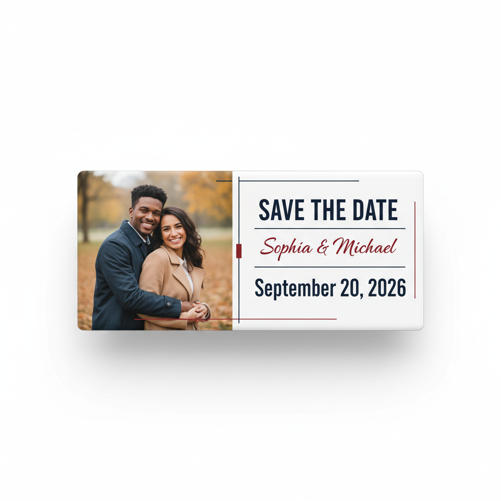 Save the Date - Modern Style