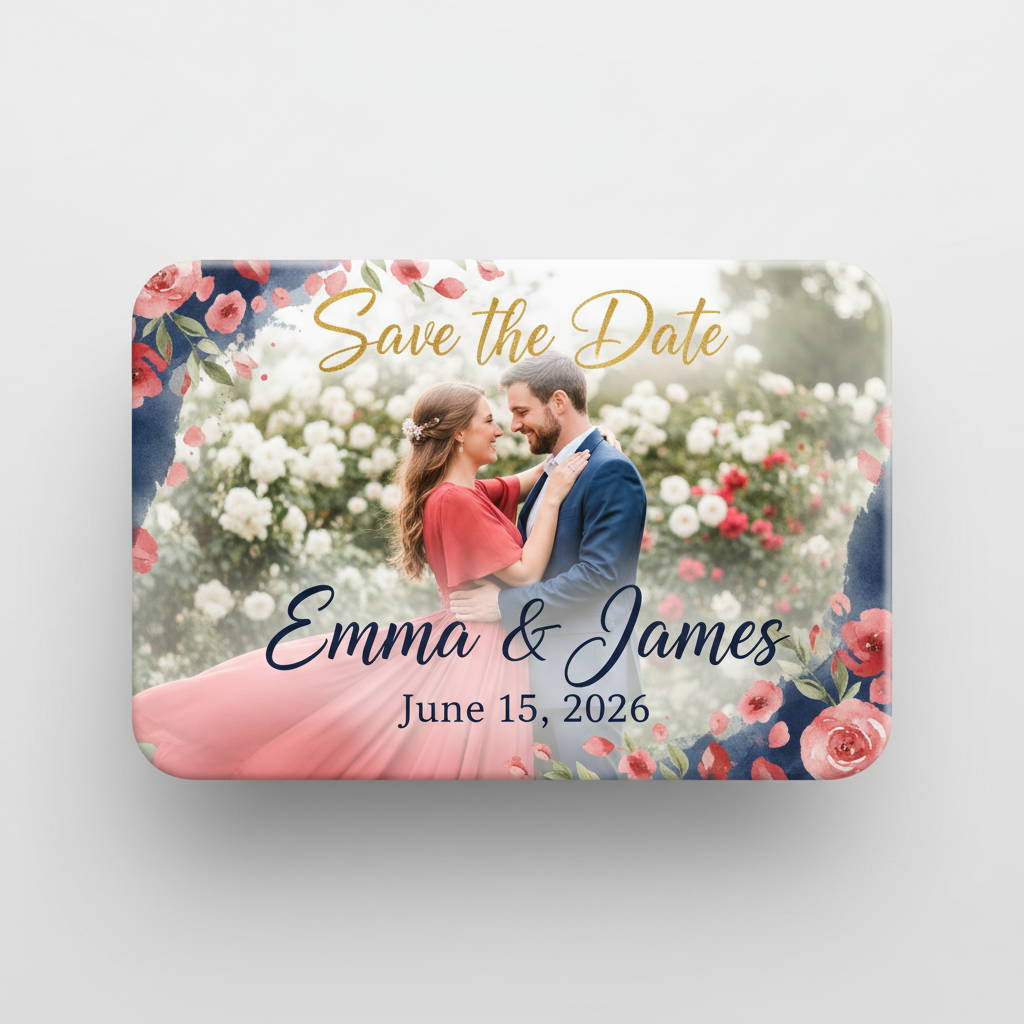 Save the Date - Romantic Style