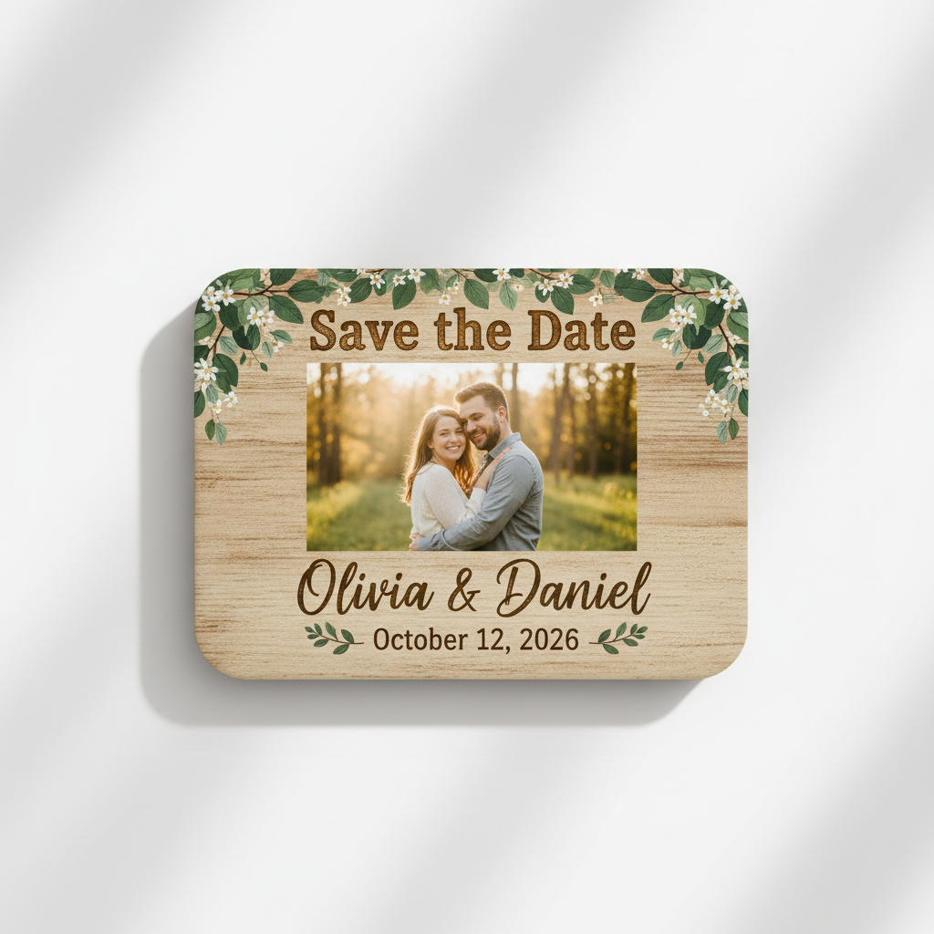 Save the Date - Rustic Style